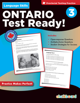 Paperback Ontario Test Ready Language Skills 3 Book