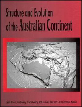 Hardcover Structure and Evolution of the Australian Continent Book