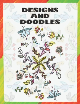 Paperback Designs and Doodles Book