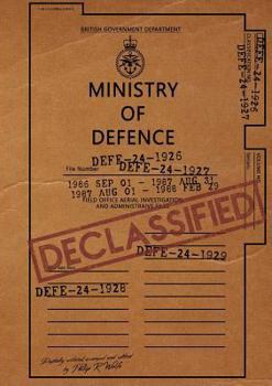 Paperback UFO Reports Declassified - Ministry Of Defense Vol 1 Book