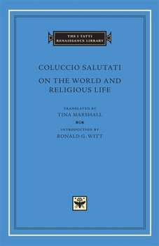Hardcover On the World and Religious Life Book