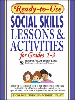 Paperback Ready-To-Use Social Skills Lessons & Activities for Grades 1-3 Book