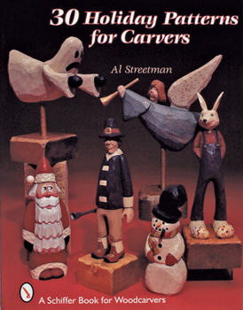 Paperback 30 Holiday Patterns for Carvers Book