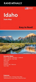 Loose Leaf Rand McNally Easy to Read: Idaho State Map Book
