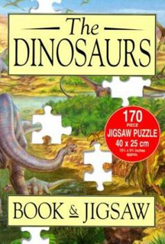 Hardcover The Dinosaurs: Book and Jigsaw Puzzle170 Pieces Book