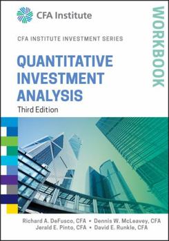 Paperback Quantitative Investment Analysis Workbook Book