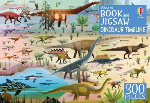 Paperback Dinosaur Timeline - Book and Jigsaw Book