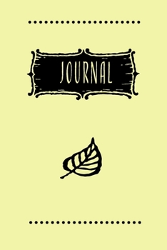 Journal: Beautiful and elegant chalkboard frame with a single leaf drawing. This notebook has a minimalist style that will make a lovely gift for a teacher, mother and girlfriend