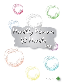 Paperback Monthly Planner: 48 Months (Vol.5) Book