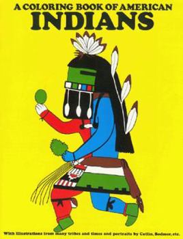 Paperback American Indians Coloring Book