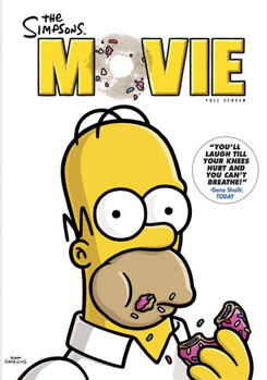 DVD The Simpsons Movie Book