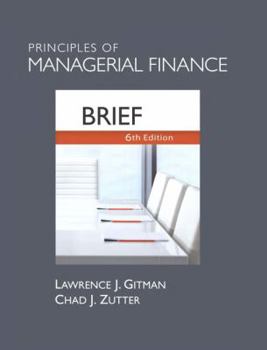 Hardcover Principles of Managerial Finance Book