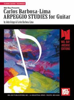 Paperback Carlos Barbosa-Lima Arpeggio Studies for Guitar Book