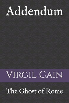 Paperback The Ghost of Rome: Addendum Book