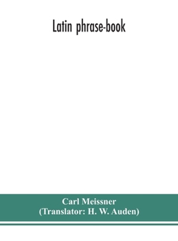 Hardcover Latin Phrase-Book Book