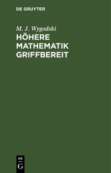 Hardcover Höhere Mathematik Griffbereit [German] Book