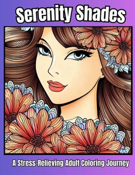 Paperback Serenity Shades A Stress Relieving Adult Coloring Journey 14 Book