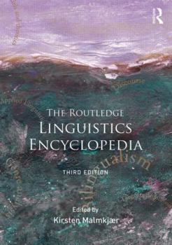 Paperback The Routledge Linguistics Encyclopedia Book