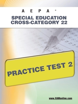 Paperback AEPA Special Education: Cross-Category 22 Practice Test 2 Book