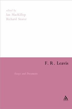 Paperback F.R. Leavis: Essays and Documents Book