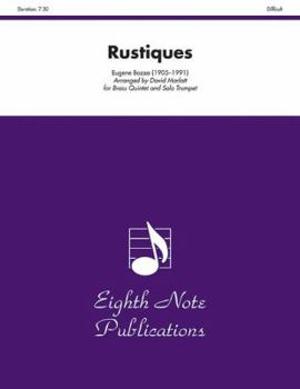 Paperback Rustiques: For Brass Quintet and Solo Trumpet Book
