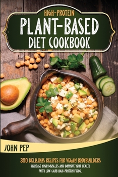 Paperback High-Protein Plant-Based Diet Cookbook Book