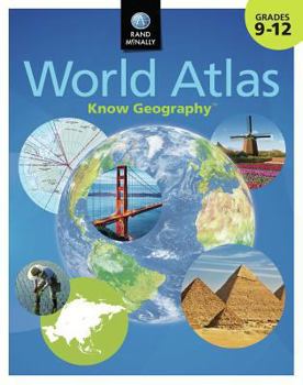 Paperback Know Geography World Atlas Grades 9-12 Book