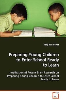 Paperback Preparing Young Children to Enter School Ready to Learn Book