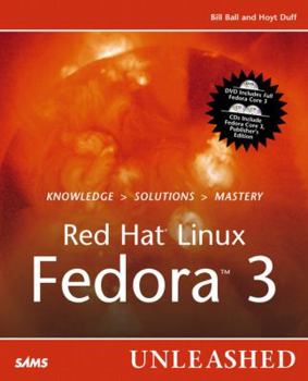 Paperback Red Hat Linux Fedora 3 Unleashed [With CDROMWith DVD] Book