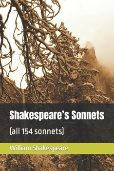 Paperback Shakespeare's Sonnets: (all 154 sonnets) Book