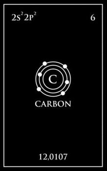 Paperback Carbon Element Notebook: For Nuclear Scientist - Quantum Physicist - Journal - 120 Lined Pages - 5 x 8 inches Book