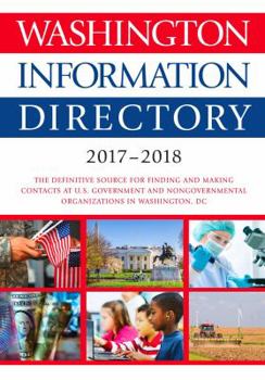 Hardcover Washington Information Directory 2017-2018 Book