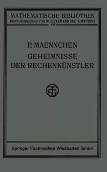 Paperback Geheimnisse Der Rechenkünstler [German] Book