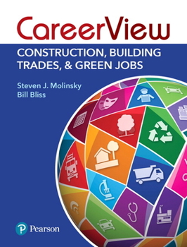 Paperback Careerview Construction, Building Trades & Green Jobs Book