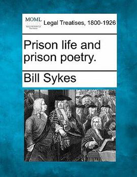 Paperback Prison Life and Prison Poetry. Book