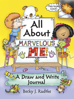 Paperback All about Marvelous Me!: A Draw and Write Journal Book