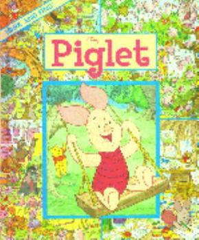 Hardcover Piglet (Look and find) Book