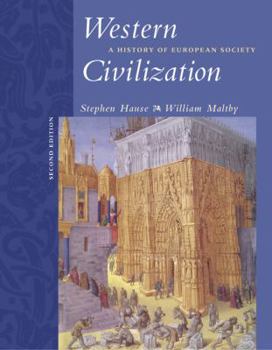 Hardcover Western Civilization: A History of European Society [With CDROM] Book
