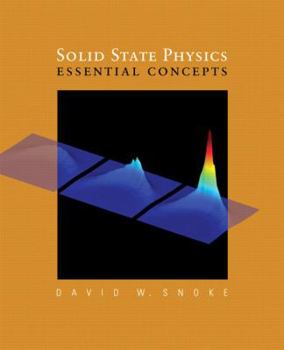 Paperback Solid State Physics: Essential Concepts Book