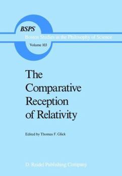 Hardcover The Comparative Reception of Relativity Book