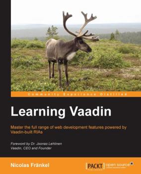 Paperback Learning Vaadin Book