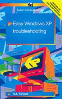 Paperback Easy Windows XP Troubleshooting Book