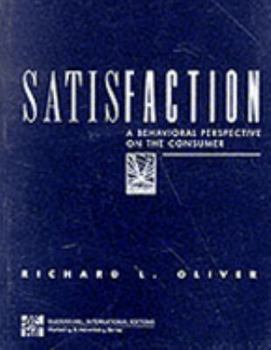 Paperback Satisfaction: A Behavioral Perspective on the Consumer (McGraw-Hill series in marketing) Book