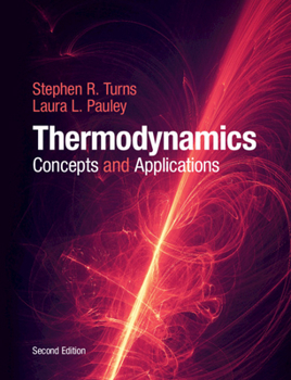 Hardcover Thermodynamics: Concepts and Applications Book