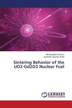 Paperback Sintering Behavior of the UO2-Gd2O3 Nuclear Fuel Book