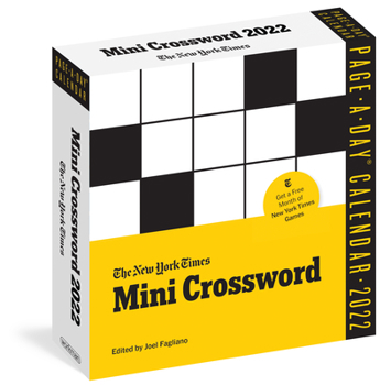 The New York Times Mini Crossword Page-A-Day Calendar for 2022
