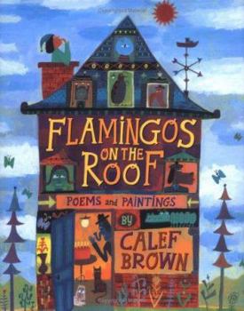 Hardcover Flamingos on the Roof Book