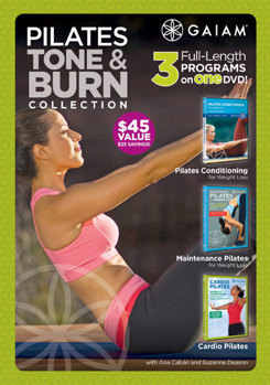 DVD Pilates Tone & Burn Collection Book