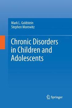Paperback Chronic Disorders in Children and Adolescents Book
