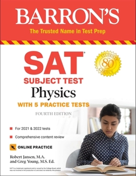 Paperback SAT Subject Test Physics: With Online Tests Book